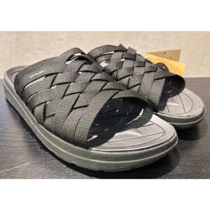 MALIBU SANDALS Zuma EVA Rubber Nylon Black Men's Size 13 Sandals